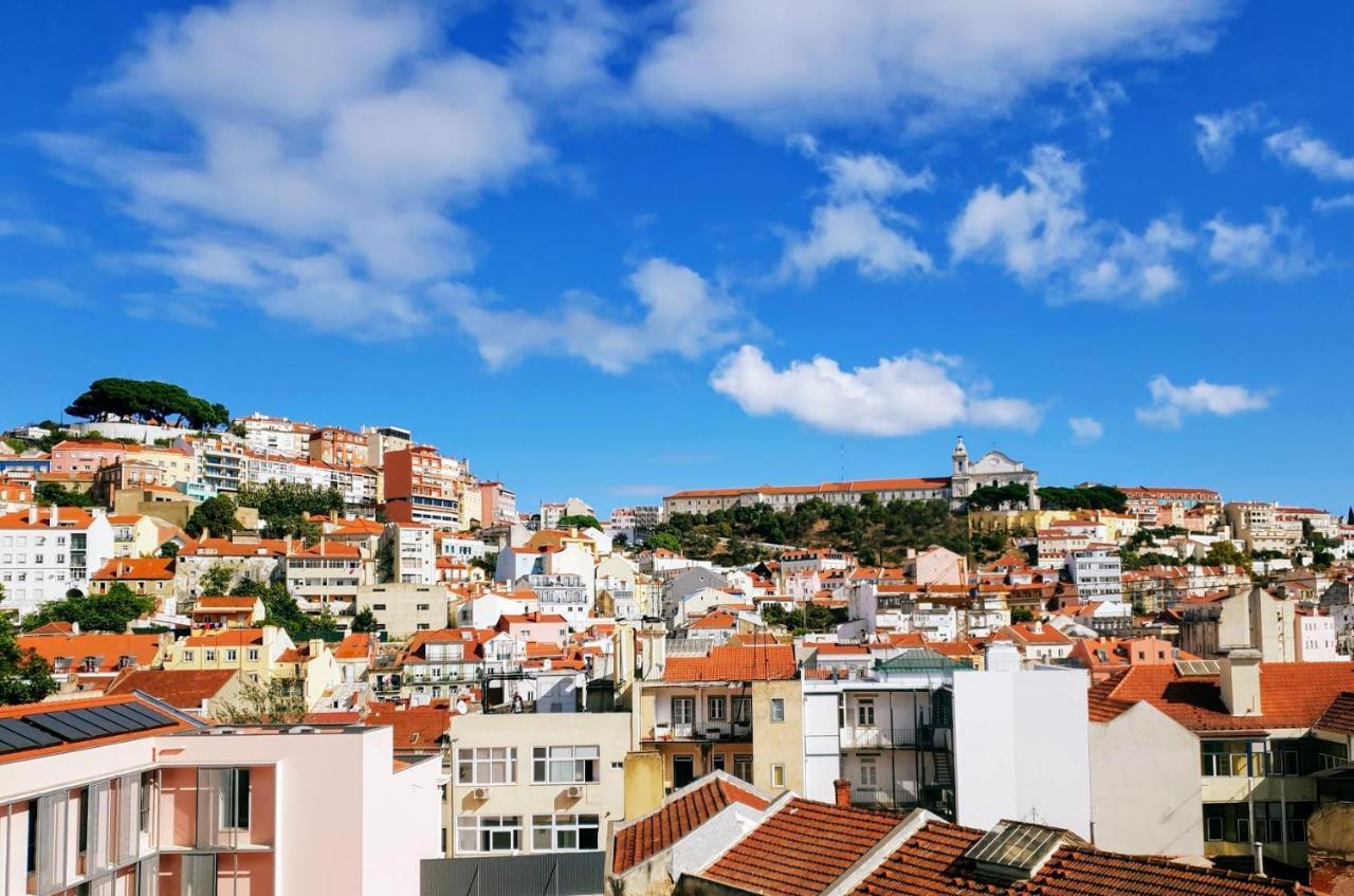 Amazing Downtown Apt With Small Balcony With View Over The Castle Lisboa المظهر الخارجي الصورة