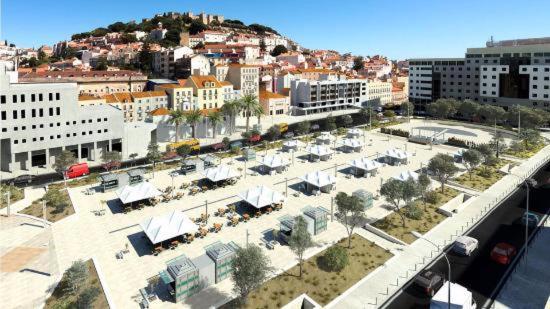 Amazing Downtown Apt With Small Balcony With View Over The Castle Lisboa المظهر الخارجي الصورة